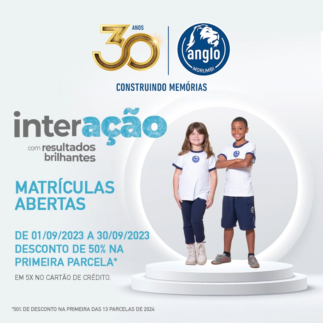 Colégio Anglo Morumbi Matrículas 2024 7560